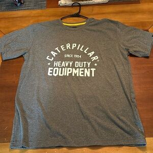 Men’s caterpillar t shirt grey in color